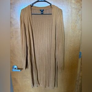 Rue21 Rusty Orange Cardigan w/Slits